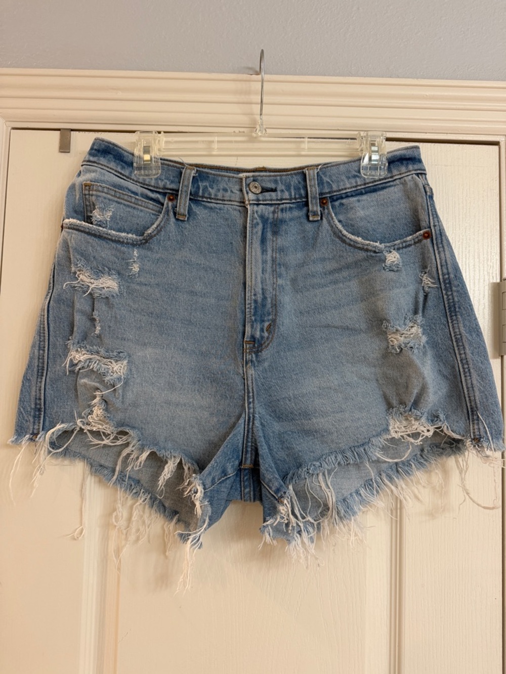 Abercrombie & Fitch Curve Love, Ultra High Rise Mom Short